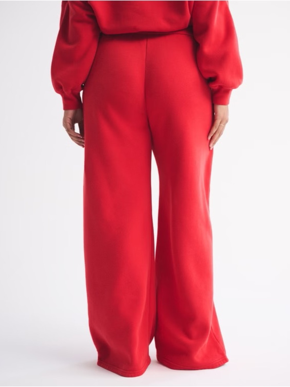 Abercrombie Women’s Sunday Hoodie and High Rise  Sunday Wide Leg Sweatpants - Picture 13 of 14